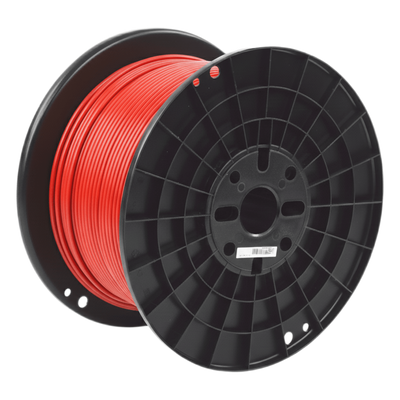 PANDUIT - Bobina de Cable UTP / Cat6A / 23 AWG / CMR Riser / 305 m (1000 pies) / Rojo