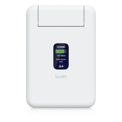 UBIQUITI - Router de Viaje / Wi-Fi 5 Dual Banda / 2 Puertos GbE / VPN OpenVPN+WireGuard / USB-C 5W / 12.5 mm / 0.49 in / 89 g