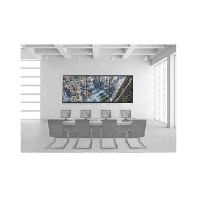 HIKVISION - Kit Videowall 3X2 / Incluye 6 Pantallas de 55" / Decoder / Base de Piso / Accesorios de Instalación