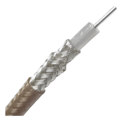 LINKEDPRO - Tramo de cable coaxial / 50 ohms / 10 m (32.8 ft) / Conductor sólido