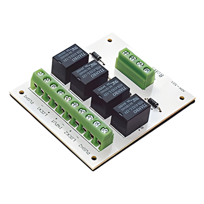 ACCESSPRO - Módulo de Esclusa para 2 Puertas / Alimentación 12-24 VCC / Relés 3A / Puertas Siempre Cerradas / -20 a 70°C (-4 a 158°F)