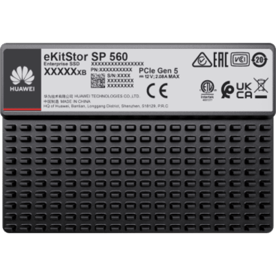 HUAWEI - SSD Empresarial / 3.84 TB / NVMe 2.0 / PCIe 5.0 x4 / U.2 de 2.5'' / Lectura 14,800 MB/s / Escritura 8,500 MB/s