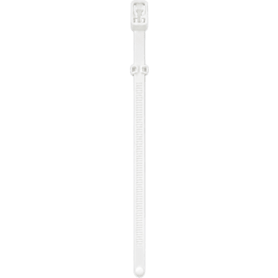 LINKEDPRO - Cinchos de Nylon Reutilizables / Liberación Rápida / 7.6 × 200 mm / Blanco / Paquete de 100 Piezas