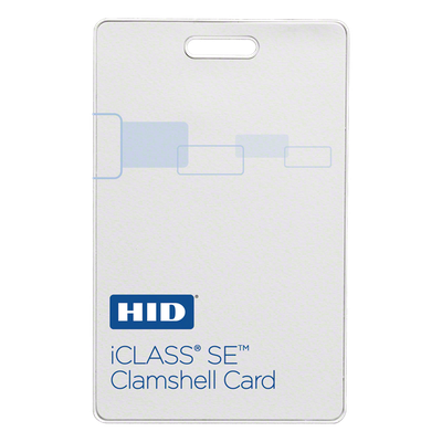 HID - Tarjeta de proximidad / iClass SE / Clamshell gruesa / 26-48 bits / Personalizable