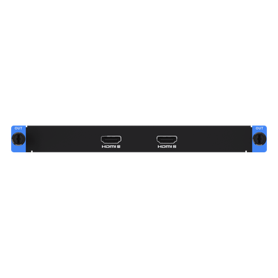 HIKVISION - Tarjeta de Salida HDMI / 2 Puertos / 4K60 / 8.84 MP por Puerto / 16 Capas / Video Wall / HDMI 2.0