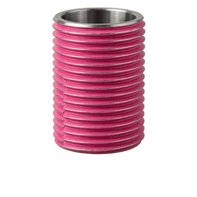 RAWELT - Niple Galvanizado recubierto con Uretano de  2" (50.8 mm).