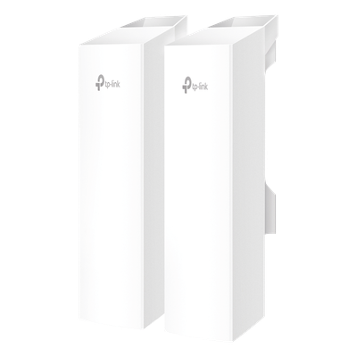 TP-LINK - Punto de Acceso Bridge Exterior / 5 GHz / 867 Mbps / Alcance 5 km (3.1 mi) / IP65 / 3 Puertos Gigabit / Antena 11 dBi / PoE Pasivo 24V
