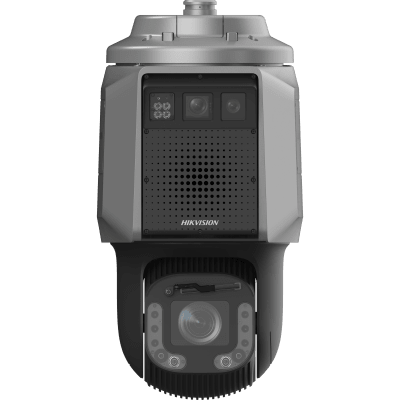HIKVISION - Cámara PTZ Radar Triple Cámara Integrada + Radar / Detección de Intrusión Multidimensional / Rango de Detección 200 m / 24.05 GHz a 24.25 GHz / IP67