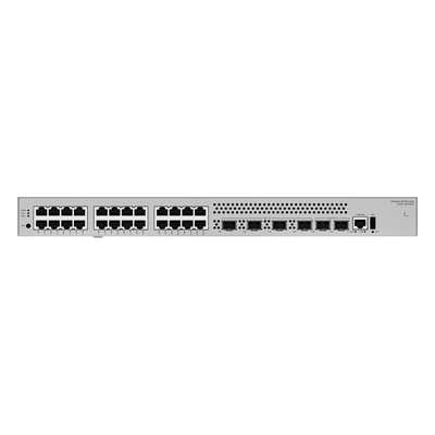 HUAWEI - Switch Core Capa 3 / 24 Puertos Gigabit / 4 Uplink 10GE SFP+ / 2 Stack 10GE SFP+ / Ruteo Dinámico / iStack / Administración Nube