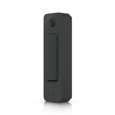 UBIQUITI - UVC Doorbell Lite – Videoportero Compacto 5 MP PoE con Visión Nocturna IR, Audio Bidireccional y Diseño Resistente al Clima, Color Negro