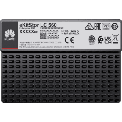 HUAWEI - SSD Empresarial U.2 / 15.36 TB / NVMe 2.0 / PCIe 5.0 x4 / Lectura 14,800 MB/s / Escritura 4,500 MB/s / 3.2M IOPS Aleatorios