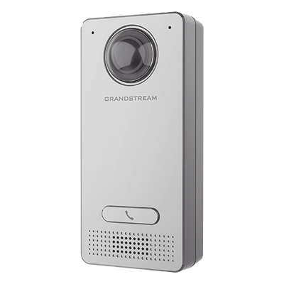 GRANDSTREAM - Video Portero IP / Cámara Hemisférica 180° / SIP/VoIP Bidireccional / 2 Relevadores / IK10 / IP66 / PoE