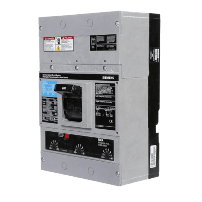 SIEMENS - Interruptor Termomagnético 600V 3X600A, Sin zapatas principales.