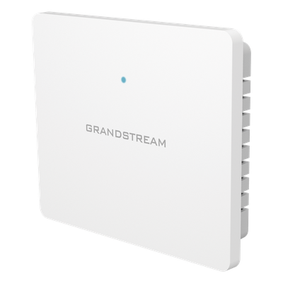 GRANDSTREAM - Punto de Acceso Wi-Fi 802.11 ac, 1.17 Gbps, con Switch Ethernet Integrado 1 puerto Gigabit y 3 puertos 10/100 Mbps, configuración desde la nube gratuita o desde controlador.