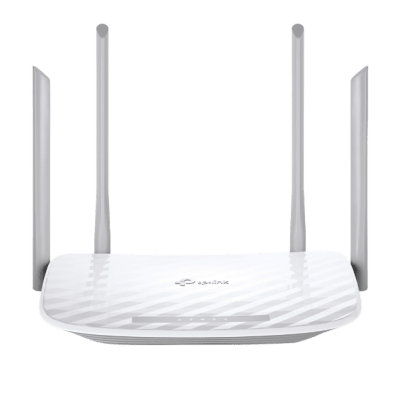 TP-LINK - Router Inalámbrico / Boble Banda AC750 / 3 Antenas Externas Omnidireccional / 4 Puertos LAN 10/100 Mbps / 1 Puerto WAN 10/100 Mbps / EasyMesh