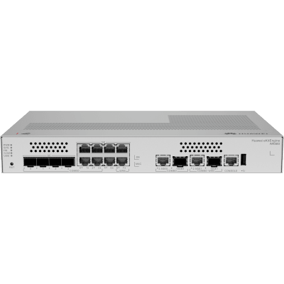 HUAWEI - Router / LAN: 1 SFP+ & 6×GE / WAN: 1× SFP+ & 2×GE / 500 Usuarios / 64 APs Gestionables / 500 Túneles IPsec / 2 Gbps / Firewall NGFW IPS Antivirus