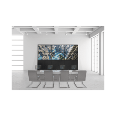 HIKVISION - Kit Videowall 3X3 / Incluye 9 Pantallas de 55" / Decoder / Base de Piso / Accesorios de Instalación