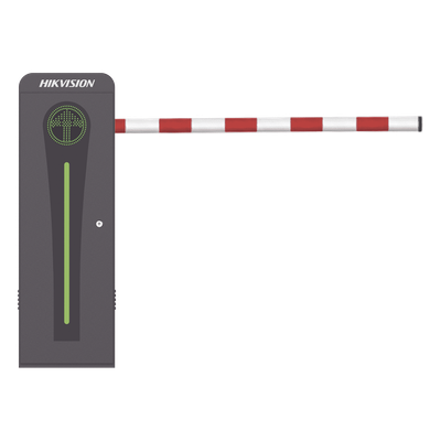 HIKVISION - Barrera Vehicular / Brazo Abatible 4 m (13.1 ft) / Motor Brushless 24 VDC / 360 Ciclos por Hora / Semáforo Rojo-Verde / Control por Bluetooth