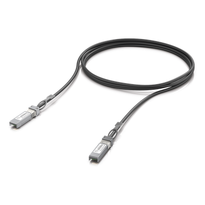 UBIQUITI - Cable DAC SFP+ / 10 Gbps / 1 Gbps / 3 m (9.8 ft) / Conectores Integrados / Full Duplex