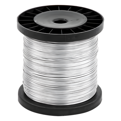 SFIRE - Cable para Cerca Eléctrica / 500 m (1640 ft) / Aluminio 97% / 16 AWG / 1.27 mm / Anti-Oxidación / Intemperie