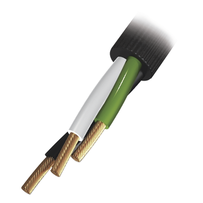 INDIANA - Cable de Uso Rudo / 3 Conductores / Calibre 10 AWG / 600 V / Rollo 100 m (328 ft)