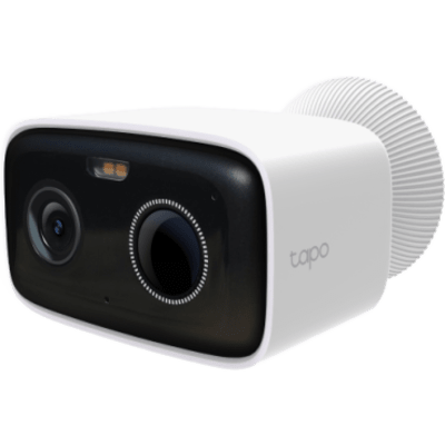 TP-LINK - Cámara de Seguridad Inalámbrica / 1080P Full HD (1920 × 1080 px) / Batería Recargable 180 Días / Visión Nocturna a Color / Detección IA de Personas y Movimiento / Almacenamiento microSD hasta 512 GB / Audio