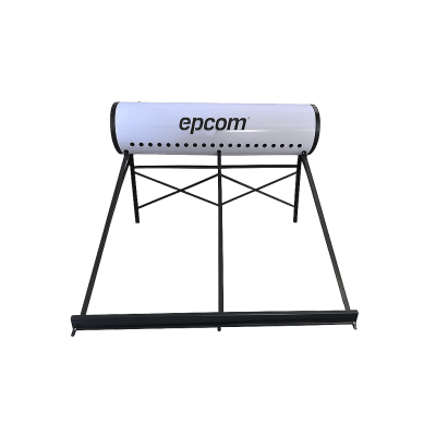 EPCOM - Bóiler Solar SIN TUBOS de 240L, Termotanque Inoxidable de Grado Alimenticio, Resistentes a Granizo de Hasta 25 mm/ l , Incluye Anodo de Magnesio
