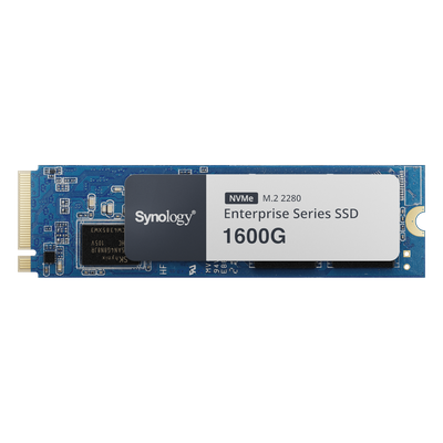 SYNOLOGY - SSD NVMe M.2 Enterprise / 1600 GB / 660K IOPS Lectura / 120K IOPS Escritura / PCIe 3.0 x4 / 2900 TBW