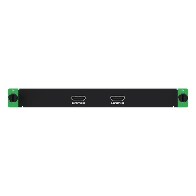HIKVISION - Tarjeta de Entrada HDMI / 2 Canales / 4K60 (4096×2160) / HDMI 2.0 / HDR10 y HLG / HDCP 2.3 / Frame Rate 24-120 Hz