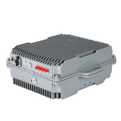 EPCOM - Amplificador de Señal Celular / Unidad Remota con puerto Óptico / Radio Definida por Software / Bandas 5-28 / 50 dB Ganancia / IP65 / Control ALC / Monitoreo Local RJ45