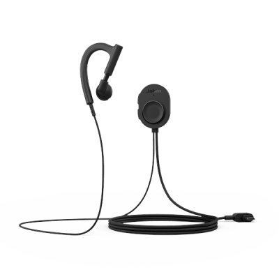 JABRA - Auricular Push-to-Talk USB-C / Compatibilidad PTT Microsoft Teams Zello Zebra / IP67 / Micrófono Uni-Directional / 1.16 m Cable (3.8 ft) / Certificado FCC CE RoHS