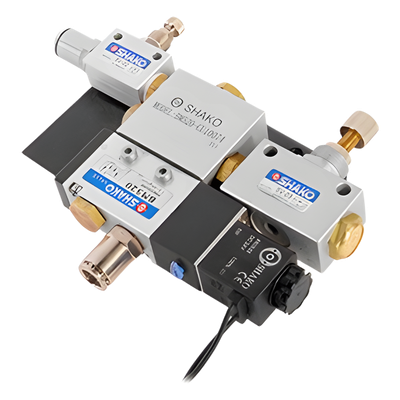 ACCESSPRO - Electroválvula Industrial / 24 VDC / Presión 2-8 kgf/cm² / Aluminio / -10 a 60 °C / Aire Comprimido