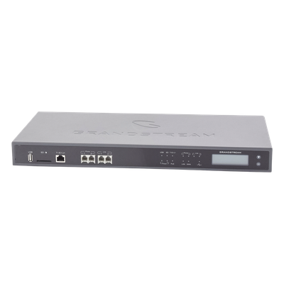GRANDSTREAM - IP-PBX GrandStream Con 1 puerto T1/E1 y 2 puertos FXO, hasta 2000 extensiones con 200 llamadas simultáneas