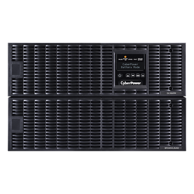 CYBERPOWER - UPS Online Doble Conversión / 10000 VA / 10000 W / 200-240 Vac / Onda Senoidal Pura / Torre o Rack 6 UR / 3 Tomas NEMA L6-30R / Terminal Hardwired
