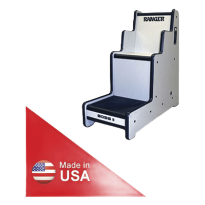 RANGER SECURITY DETECTORS - Detector de Metales tipo Silla / Escaneo No Intrusivo / 5 Sensores / Sensibilidad Ajustable 0-99% / Madera de Abedul con Recubrimiento RF