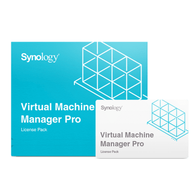 SYNOLOGY - Licencia Virtual Machine Manager Pro | Paquetes de 7-Nodos | Validez de 5 Años | Compatible con Windows, Linux y Virtual DSM | Migración y Escalabilidad Flexible | Máximo de 4096 Conmutadores Virtuales | High Availability | Migraci&am