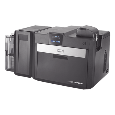 HID - Impresora de Tarjetas / Retransferencia / 600 dpi / Doble Cara / 16 seg por Tarjeta / Alimentador 100 Tarjetas / Salida 200 Tarjetas