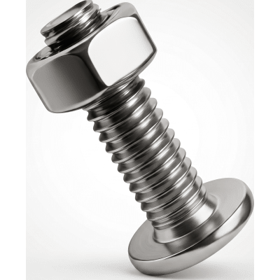 ACCESSPRO - Tornillo y Tuerca de Abrazadera / Acero / M6 x 20 / Para Torniquetes XT100L y XT200L
