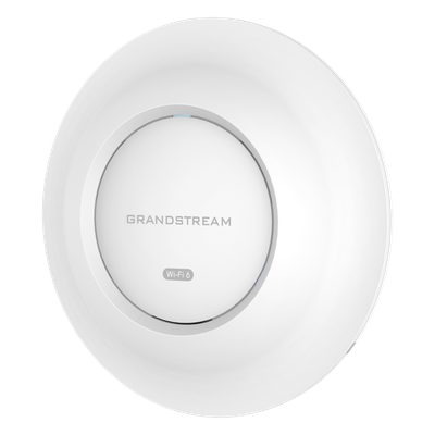 GRANDSTREAM - Punto de Acceso Wi-Fi 6 / 5.38 Gbps / MU-MIMO 4x4:4 / Cobertura 175 m (574.1 ft) / 256 Clientes / PoE+ Dual Gigabit