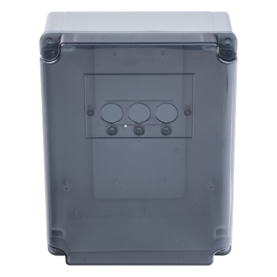 ACCESSPRO - Caja de Control para Barrera / 20 x 15.2 x 5 cm / Botonera Tricolor / Compatible XBS5000 y XBF3000 / AC 130V / IP para Espacios Reducidos