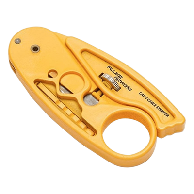 FLUKE NETWORKS - Cortador y Desforrador Ajustable / Cables UTP/STP / Calibre 22/24 AWG / Diseño Double Slotted / 0.5 pies de Longitud