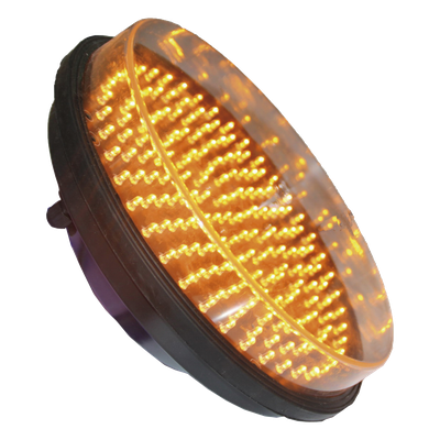 ACCESSPRO - Módulo de Semáforo LED / 30 cm (11.8 in) / Amarillo / 110 VCA / 10 W / IP55 / Ángulo de Visión 30°