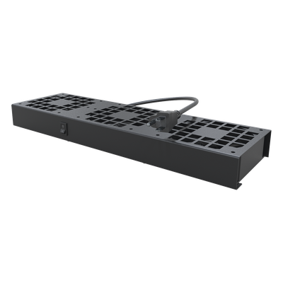 LINKEDPRO BY EPCOM - Kit de Ventiladores para Gabinete de Piso / 110 Vca / 12 x 12 cm / 1.56 ft Cable / Acero Calibre 18