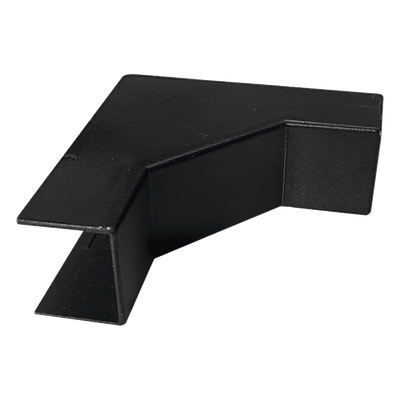 THORSMAN - Esquinero Interior / PVC Autoxtinguible / Para Canaleta TMK-1720-N-CC / Color Negro