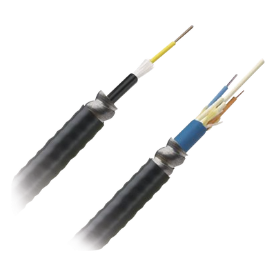 PANDUIT - Cable de Fibra Óptica / 12 Hilos / OM4 50/125 / Interior-Exterior / Armado / Loose Tube 250μm / OFCR Riser / Precio Por Metro (3.28 pies)