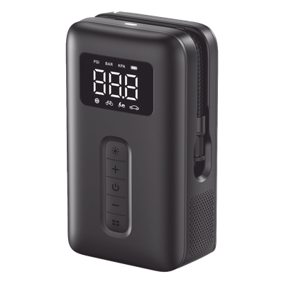 UGREEN - Inflador de Neumáticos Portátil / 150 PSI / Flujo 15 L/min / Batería 5000 mAh / Luz LED de Emergencia