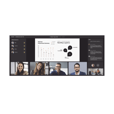 SAMSUNG ELECTRONICS - Pantalla Profesional WIDE 105" 5K / Para uso 24/7 / LH105QPD5BGXZA / bocinas integradas / Dimensiones: 2.48 m Largo x 1.06 m alto / Soporta Rotacion de imagen Pivot