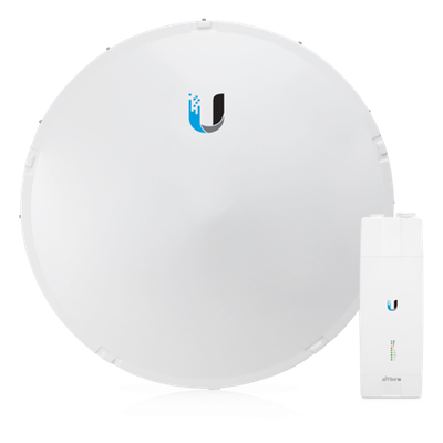 UBIQUITI - Radio Backhaul / 1.2 Gbps / Banda 11 GHz (10.7-11.7 GHz) / Antena 35 dBi / Duplexer Banda Alta / PoE+DC