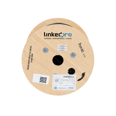 LINKEDPRO - Cable Fibra Óptica Drop / Monomodo G.657A2 / 1 Hilo / Forro LSZH 3 mm / Aéreo y Ducto / 2 km