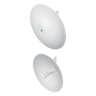 UBIQUITI - NanoBeam 802.11ac hasta 450 Mbps, antena integrada de 27 dBi Sin airView